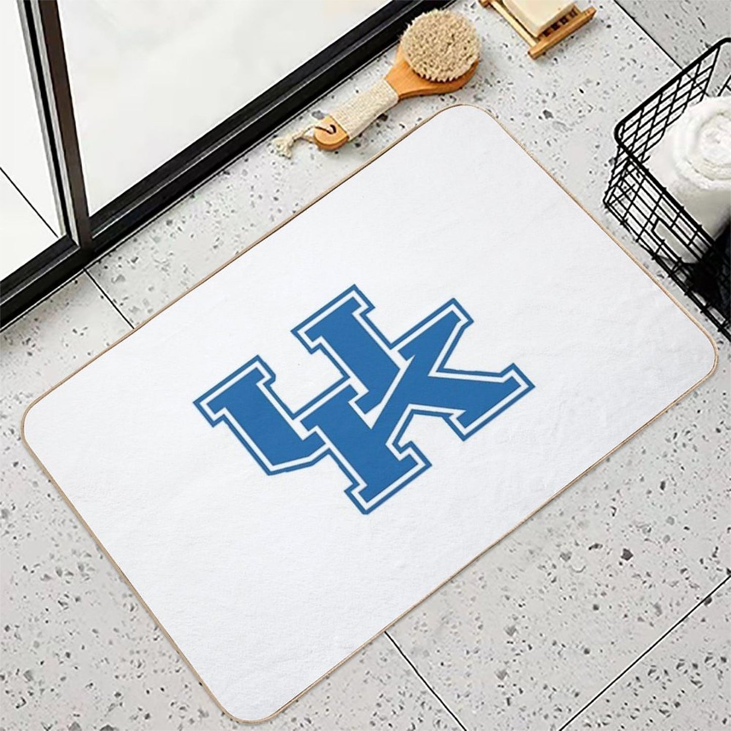 University of Kentucky Logo Long-Lasting Bath Mat