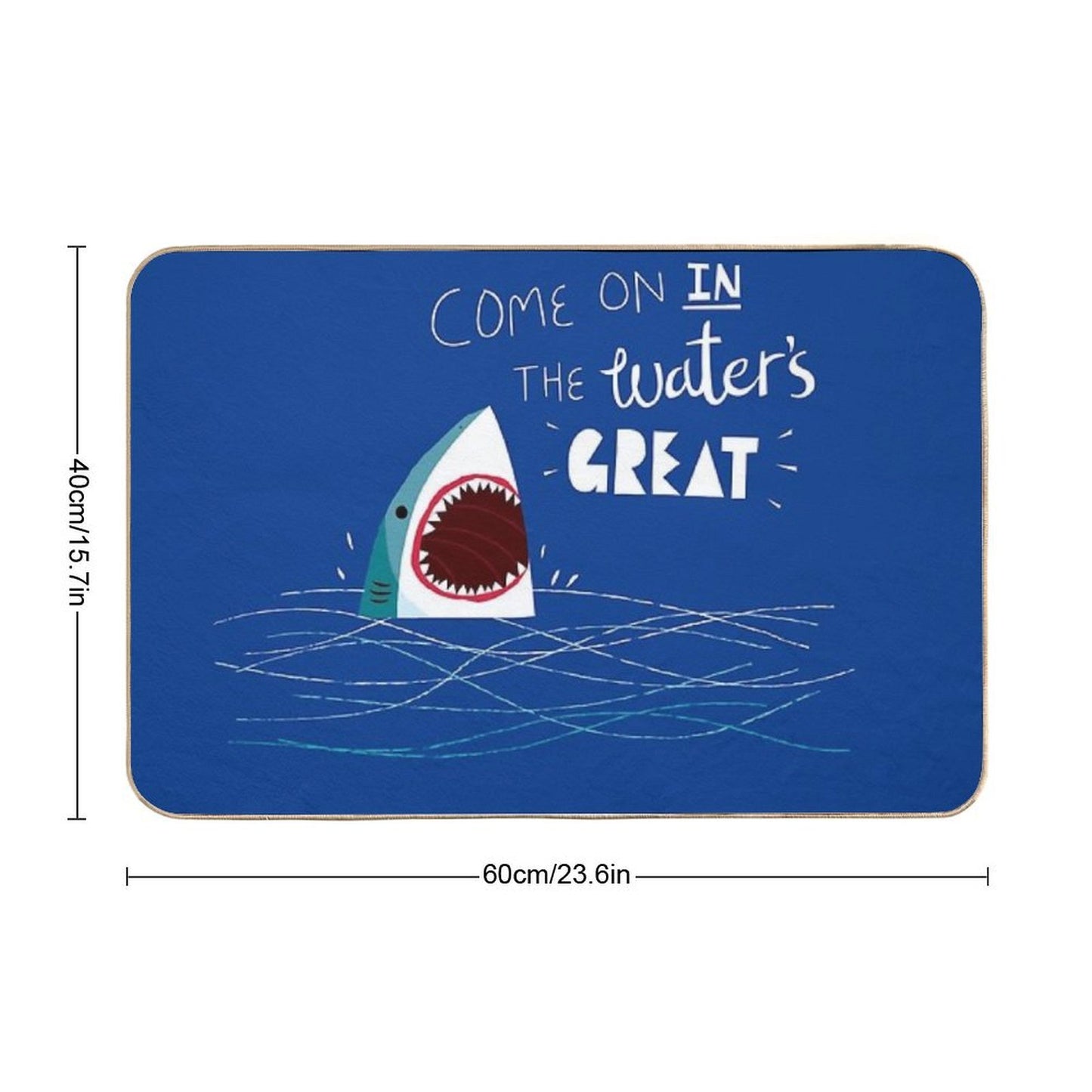 Great Advice Shark Versatile Bath Mat