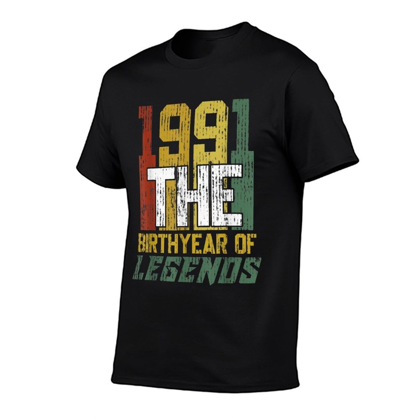30th Gifts Vintage 1991 Birth Year Of Legends 30th Birthday Versatile T-Shirt
