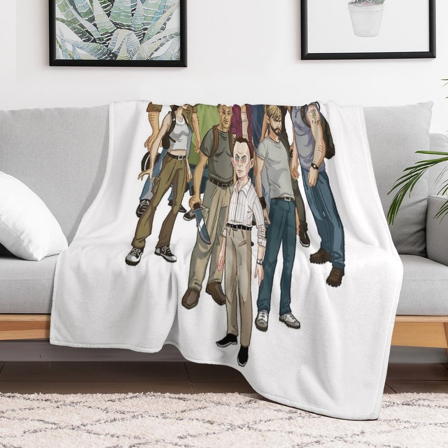 LOST Tv Serie Anti-pilling Throw Blanket
