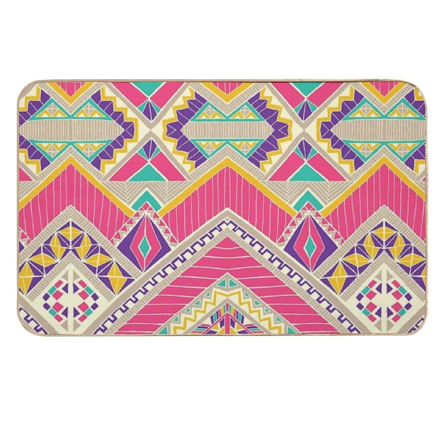 Diamond in The Rough Durable Bath Mat