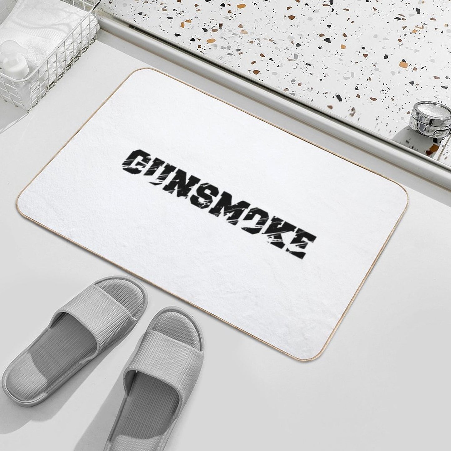 Gunsmoke Multi-Purpose Bath Mat