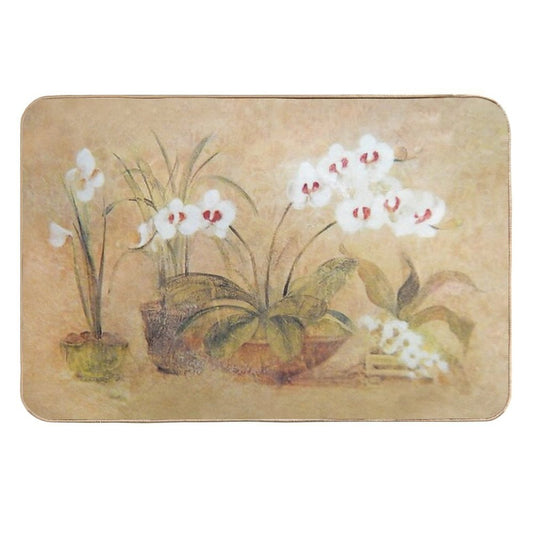 Vintage Orchid Collection  Eco-Friendly Bath Mat