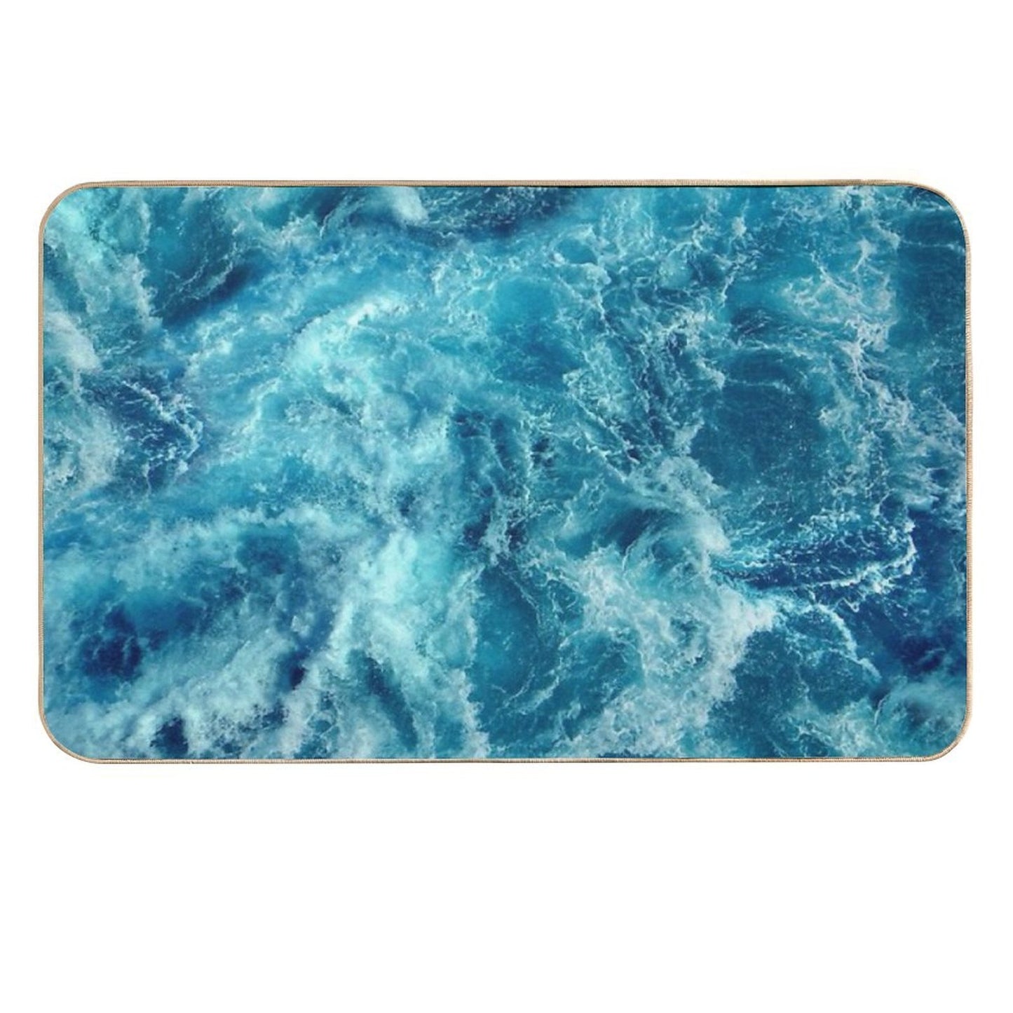 Ocean Is Shaking Multi-Purpose Bath Mat