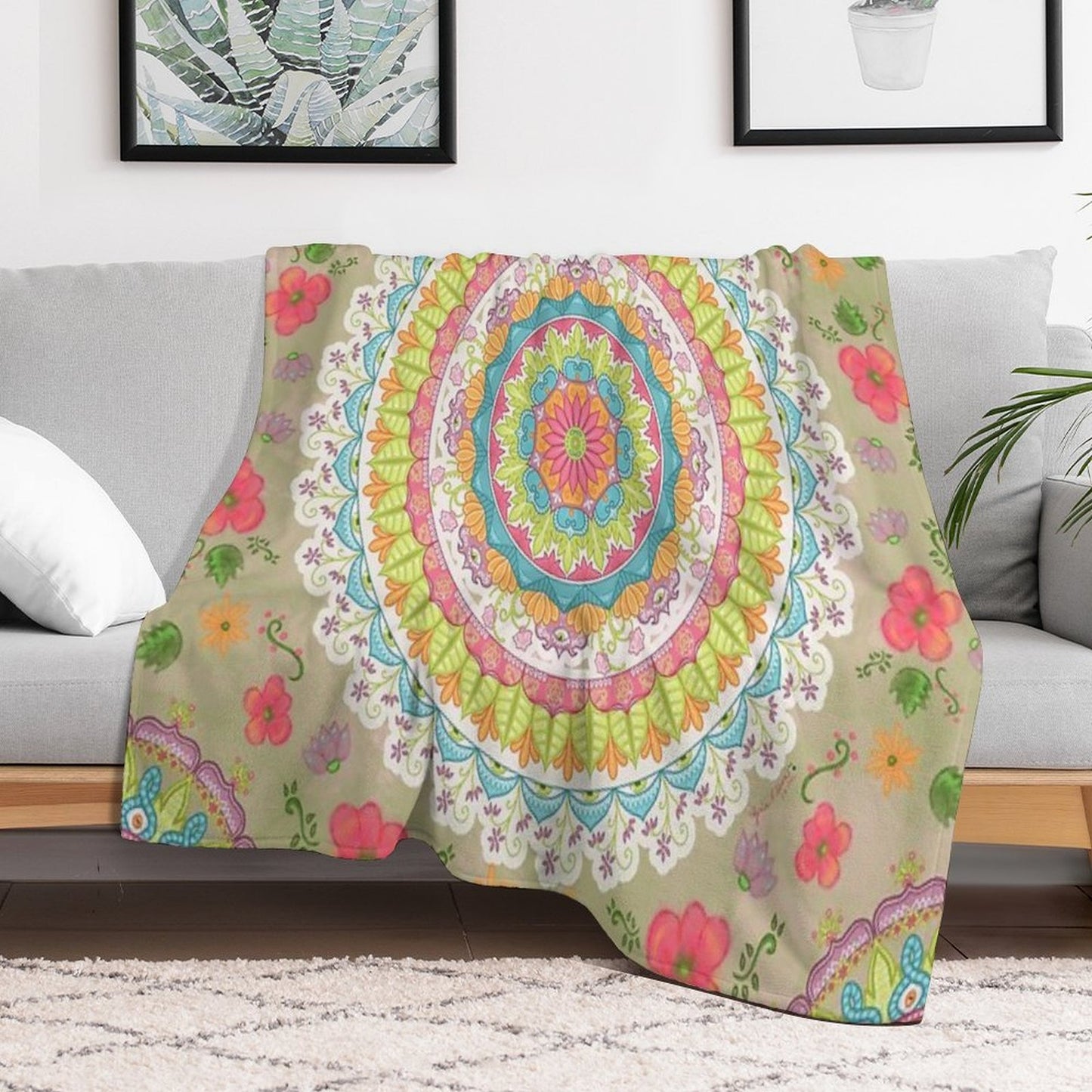 Spring Awakens ★ Compact Throw Blanket