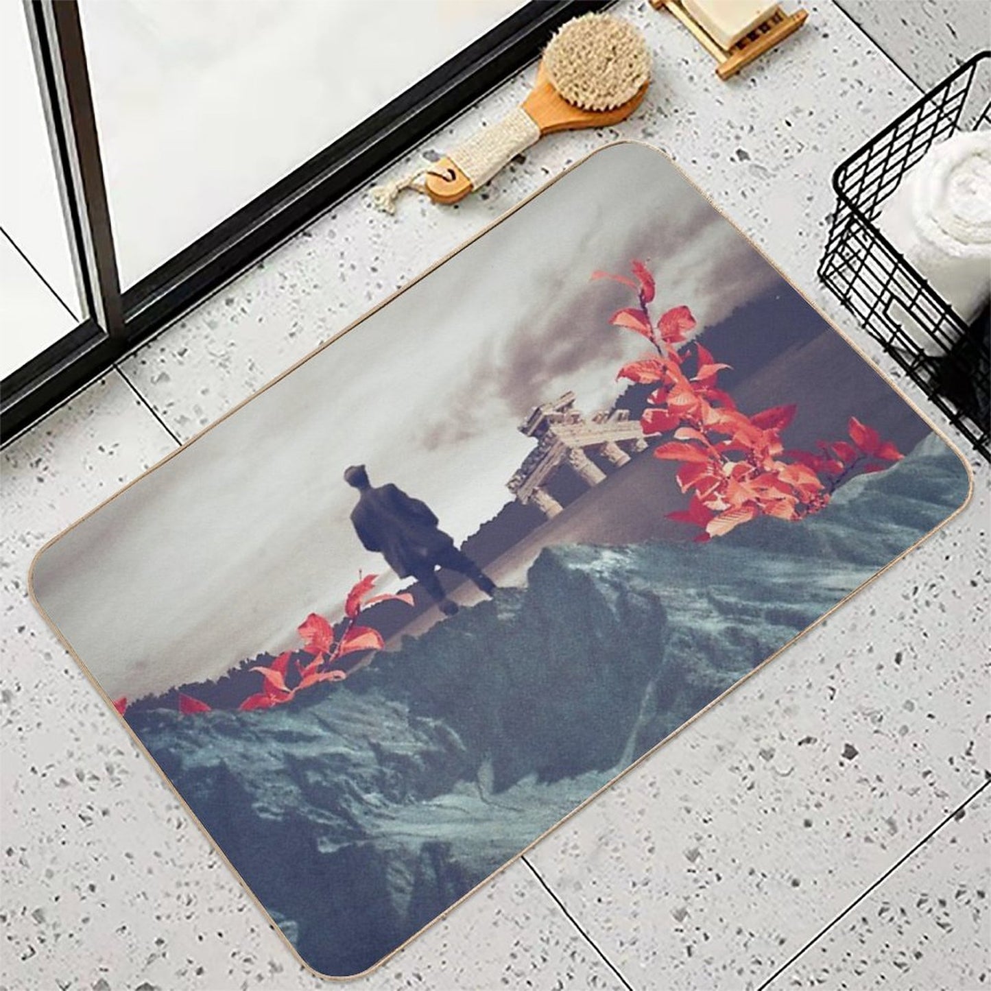 Everything Led Me Here Anti-Trip Bath Mat