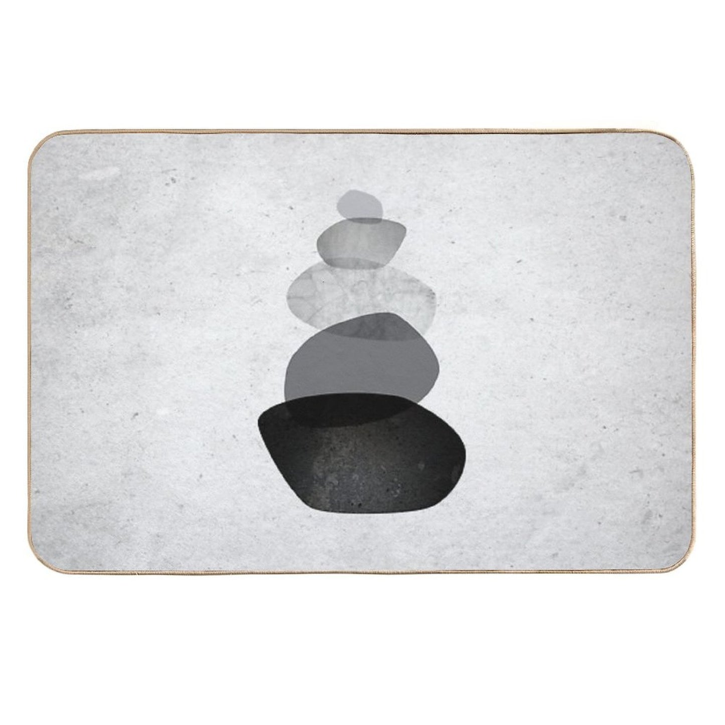 Balancing Stones Odorless Bath Mat