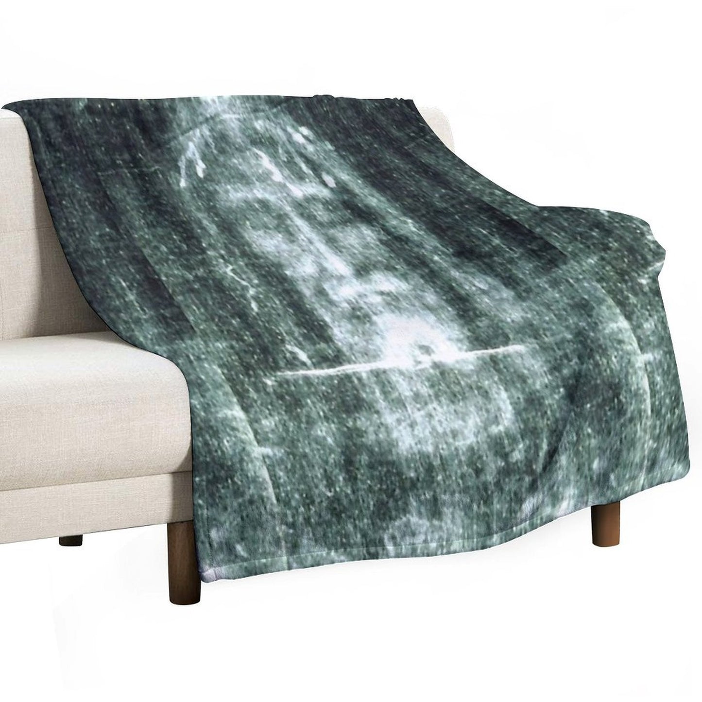 Holy Shroud of Turin Sustainable Throw Blanket