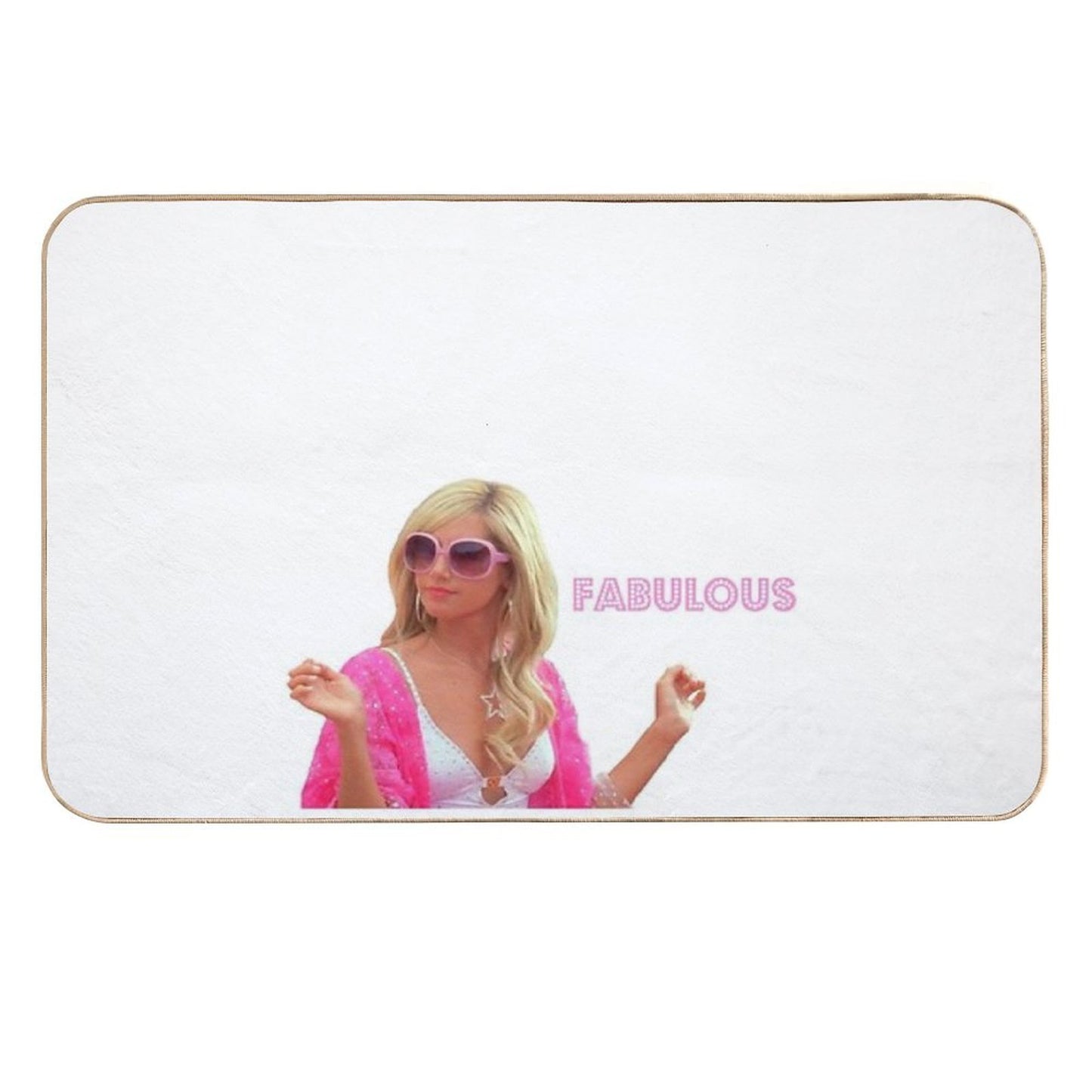 Sharpay Fabulous Slip-Resistant Bath Mat