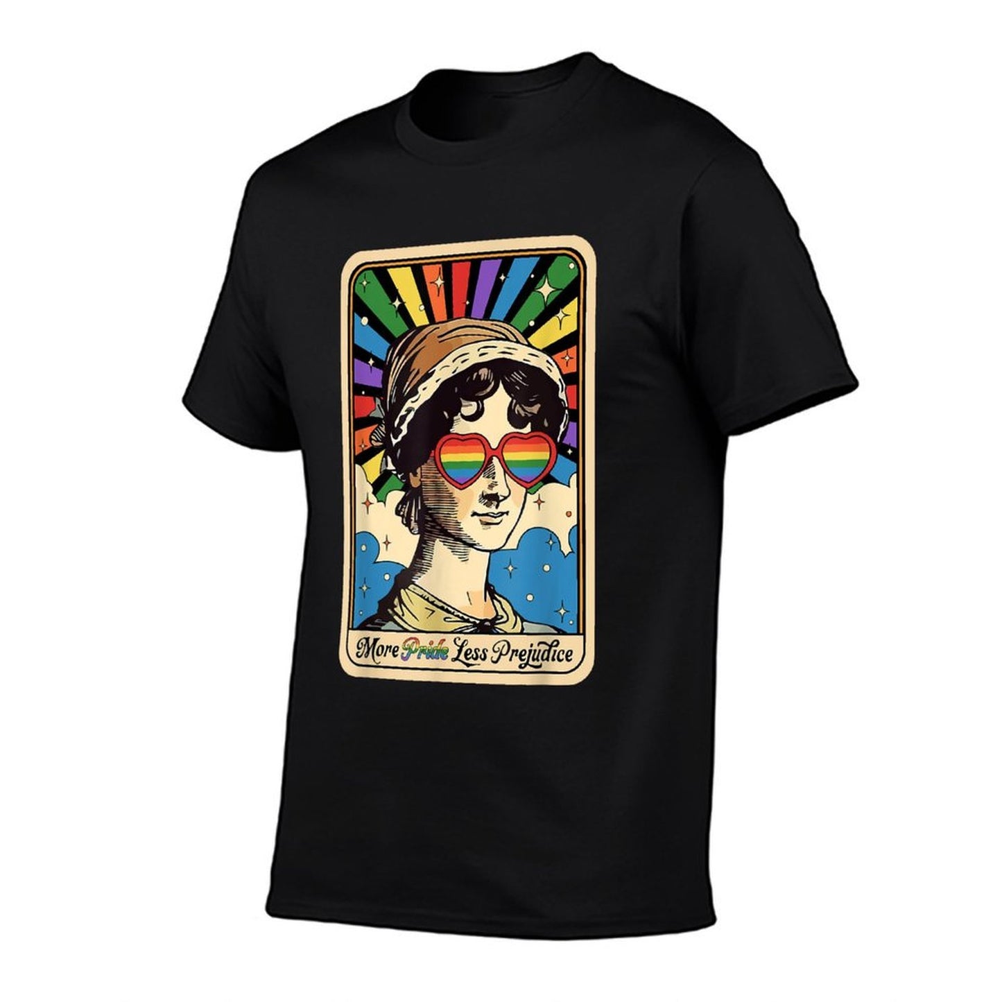 More Pride Less Prejudice LGBT Rights Tarot Card Soft T-Shirt