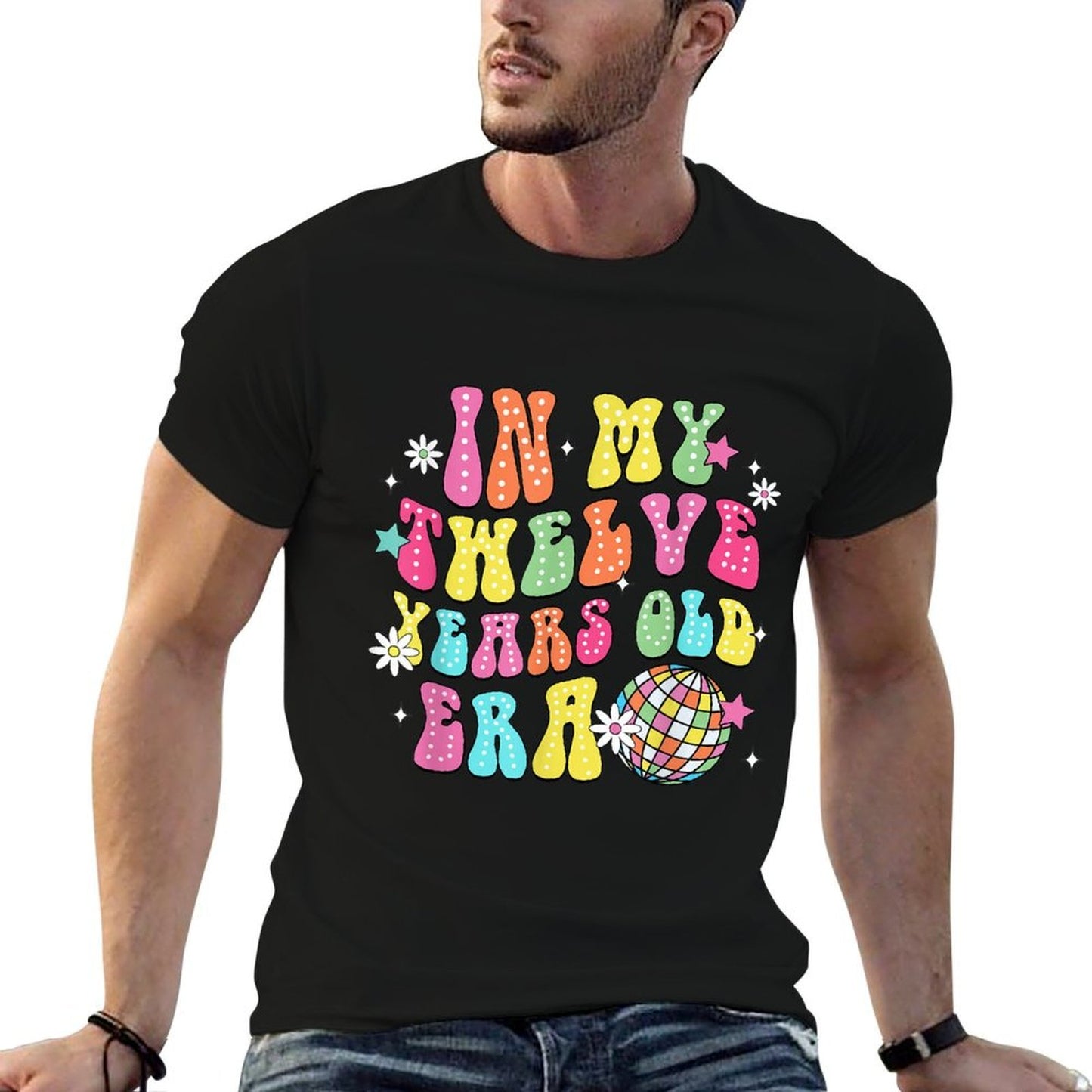 Retro In My Twelve Years Old Era Kids Girls 12th Birthday Vintage-inspired T-Shirt