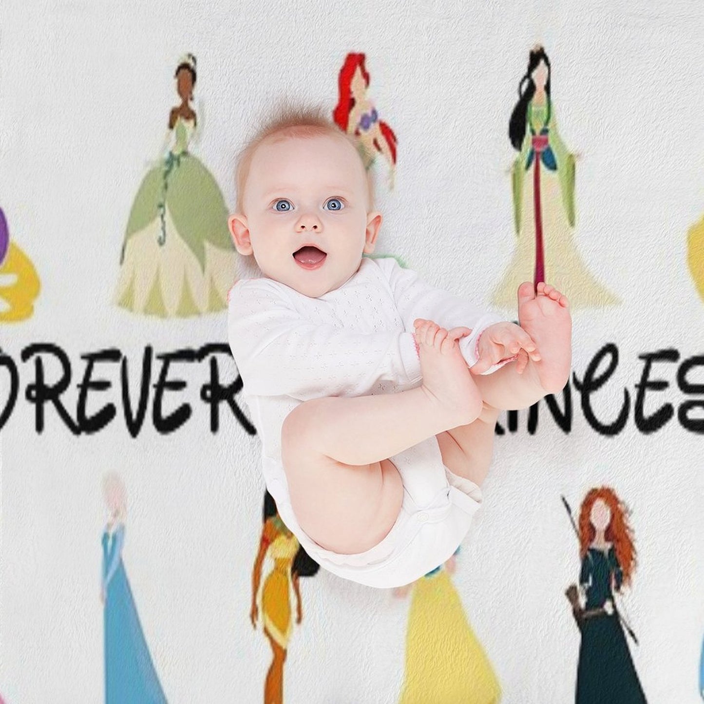 Forever A Princess Multi-functional Throw Blanket