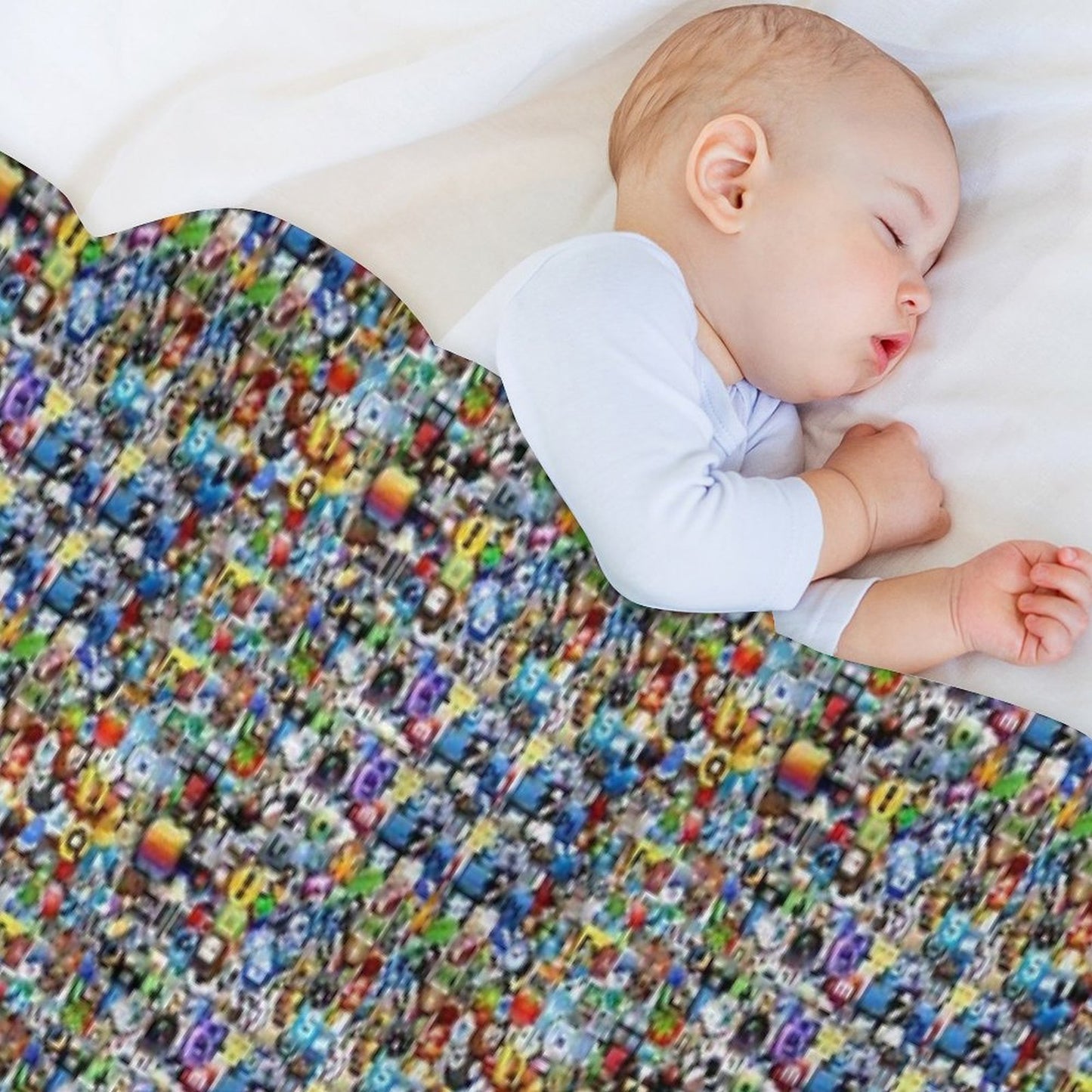 Free Shrink-resistant Throw Blanket