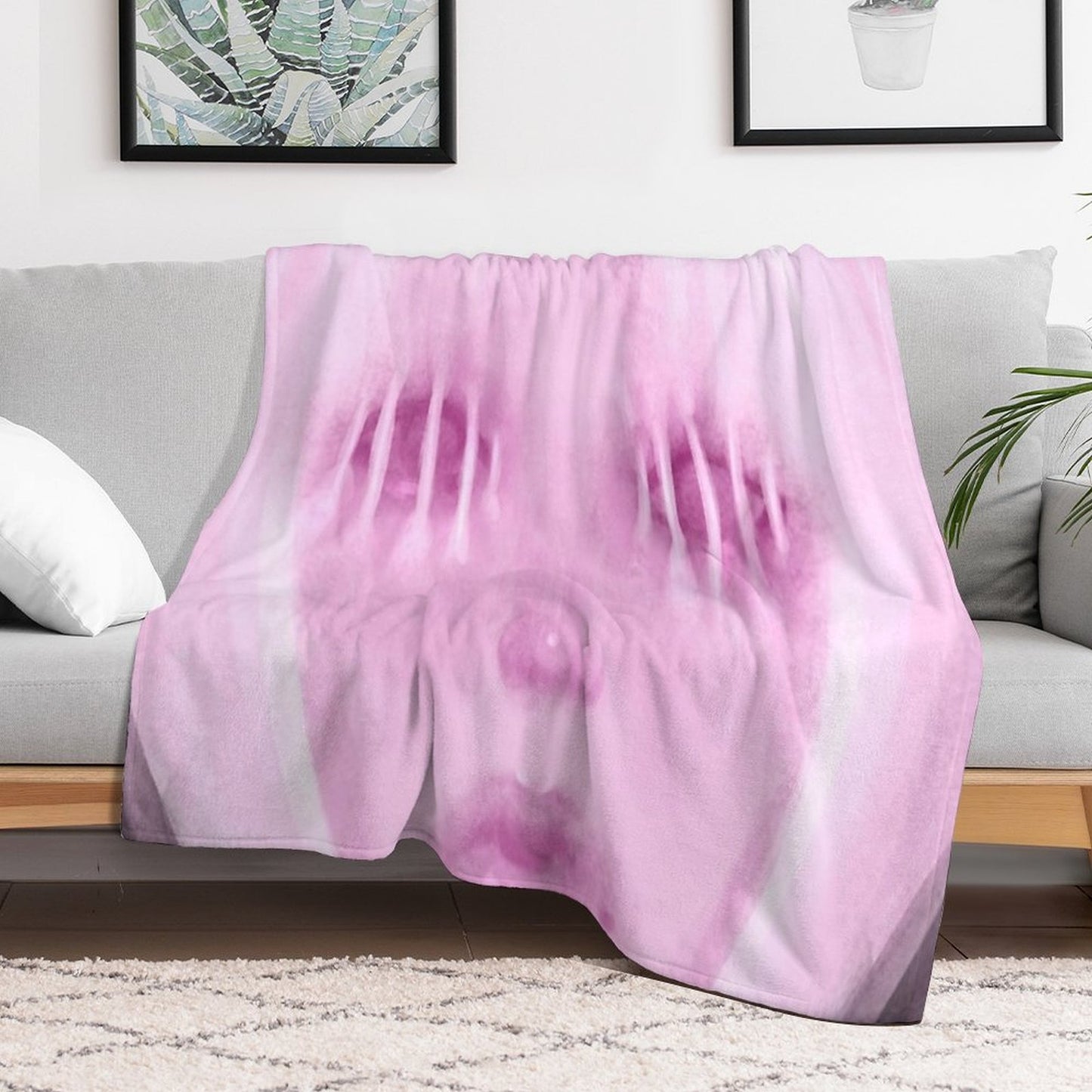 SEASONS – Summer Face Premium Throw Blanket