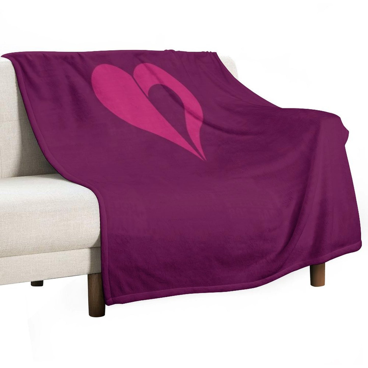 Heart Quest Bed Comfort Throw Blanket