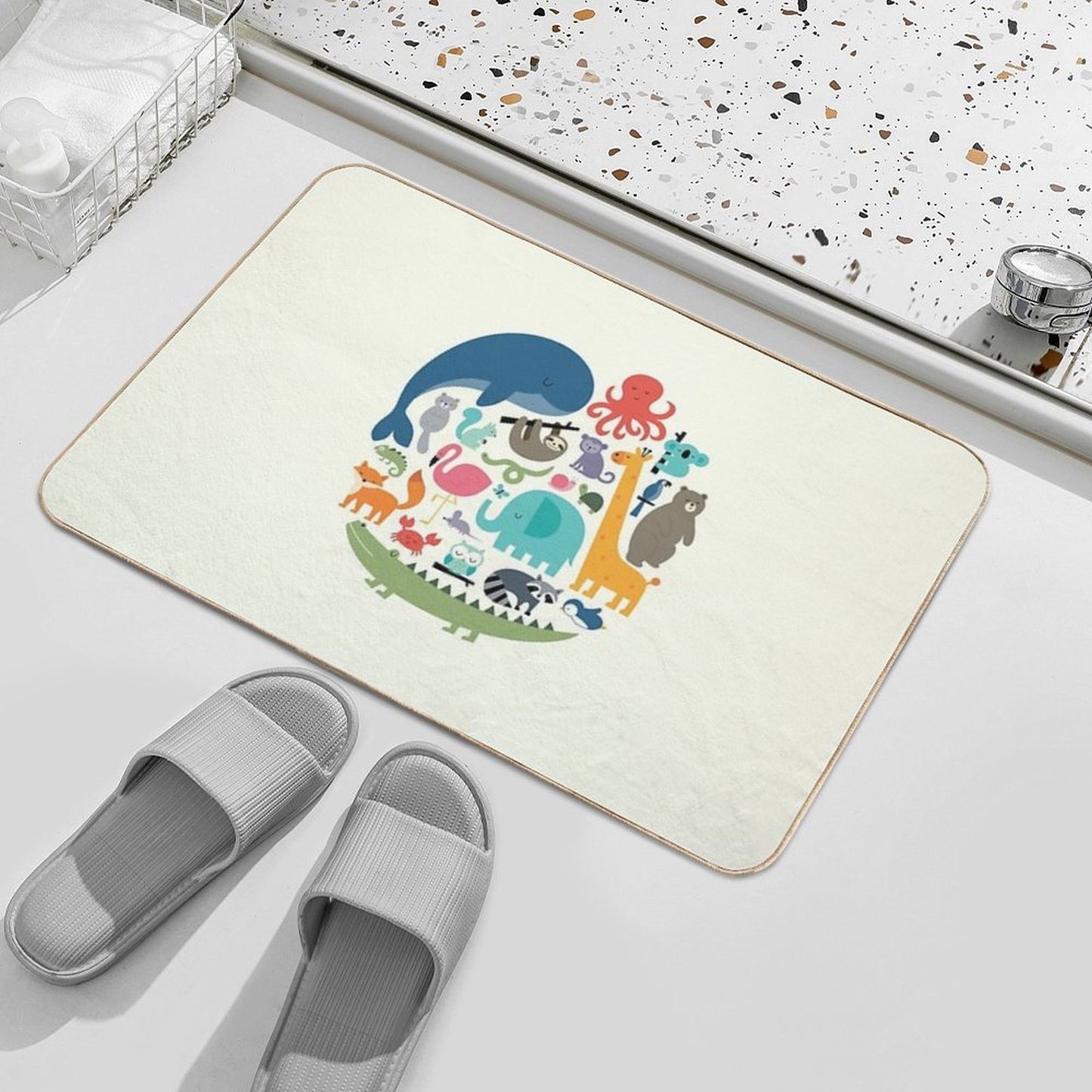 We Are One High-Traffic Bath Mat