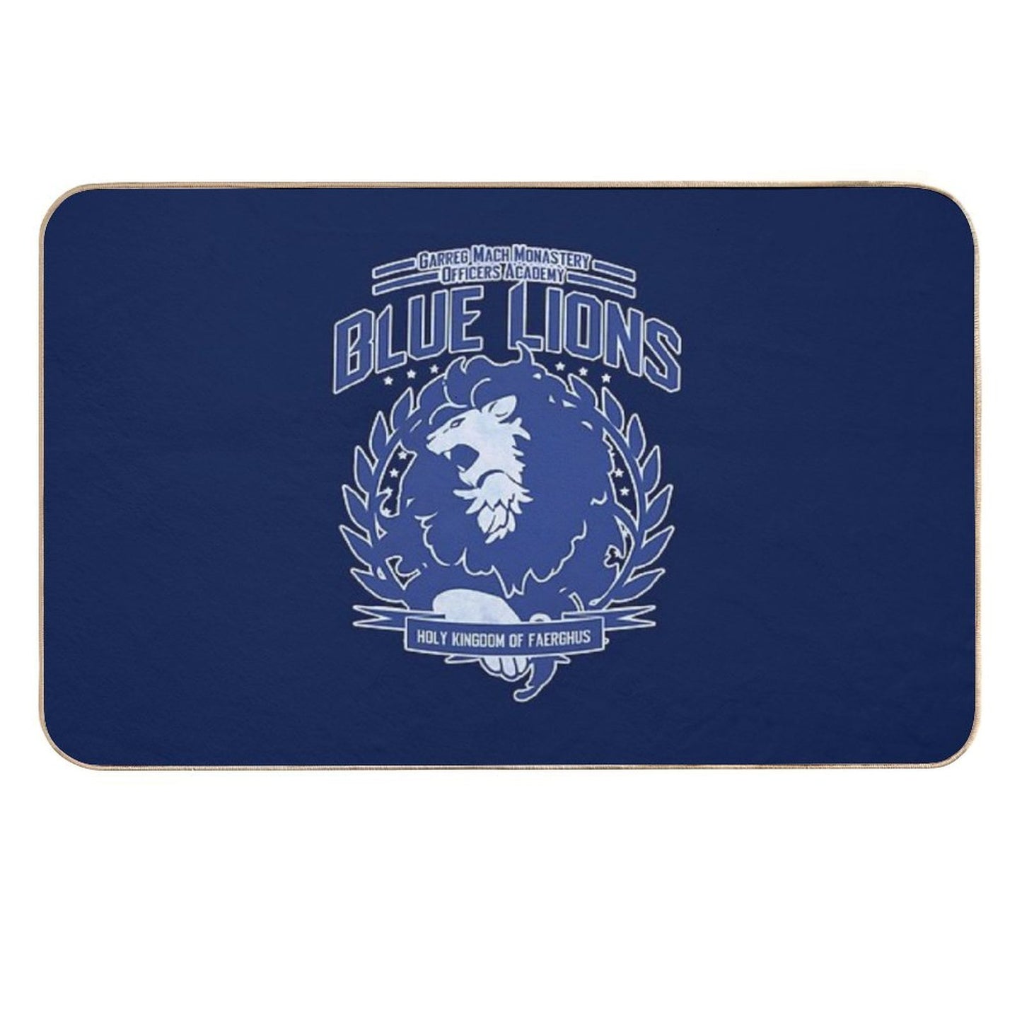 Blue Lions Class Non-Slip Bath Mat