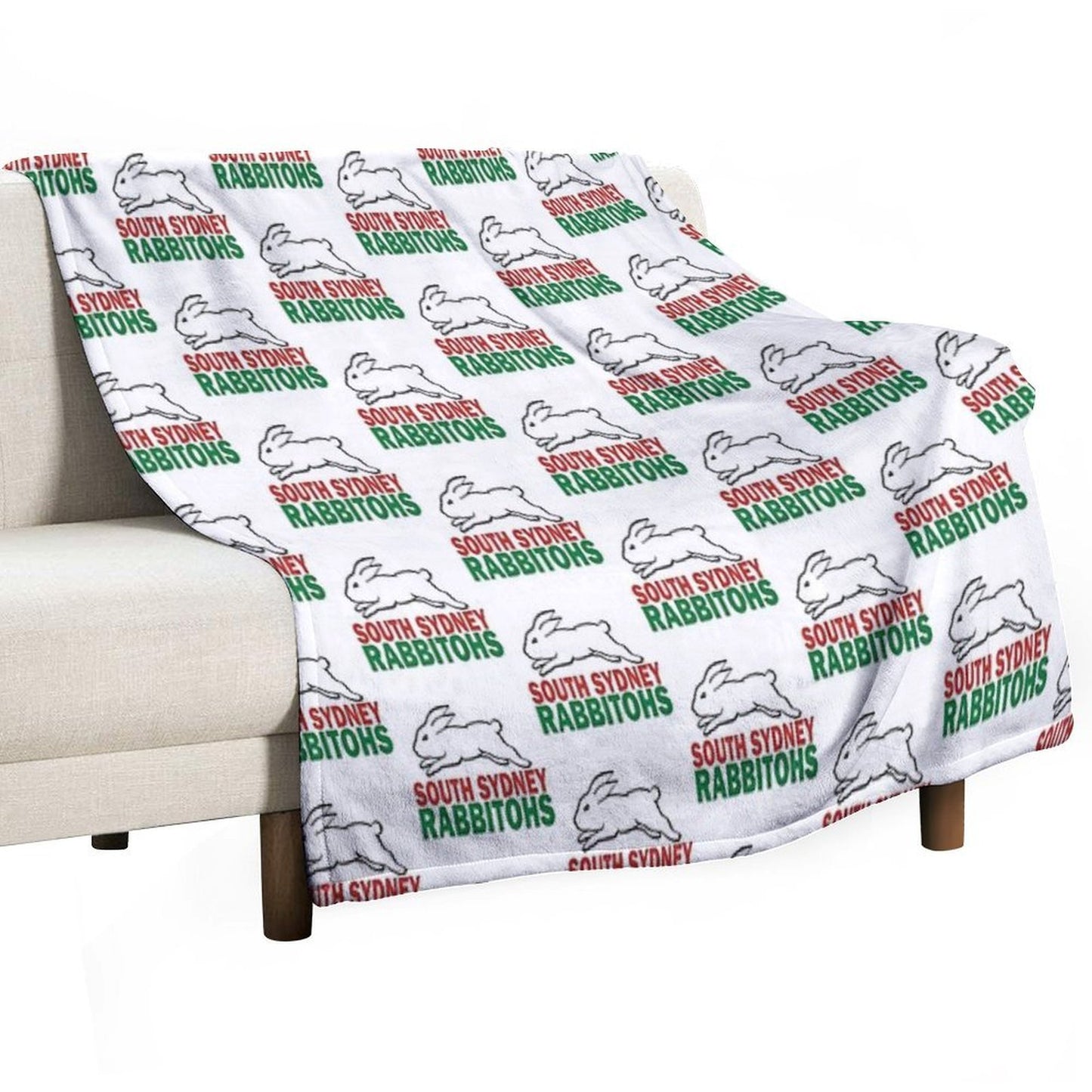 South Sydney Rabbitohs Versatility Throw Blanket