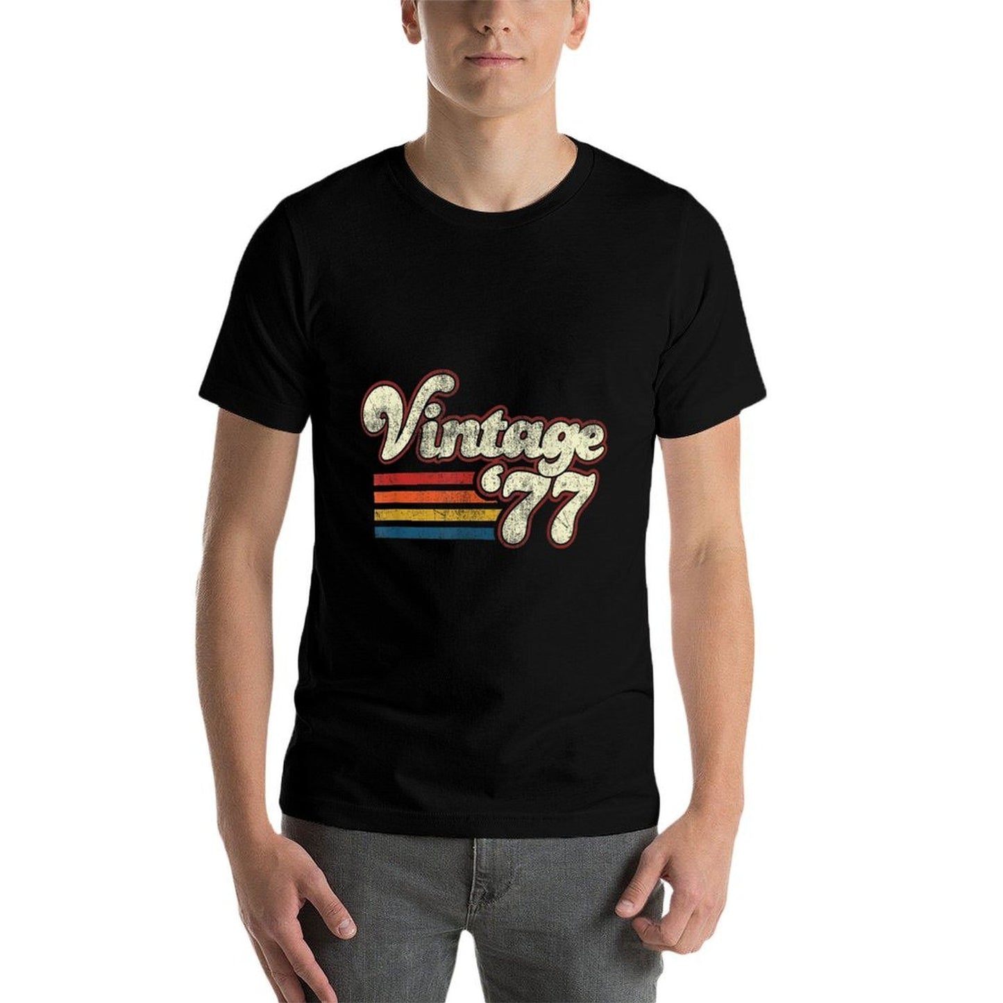 Vintage 1977 46 Birthday Relaxed-fit T-Shirt