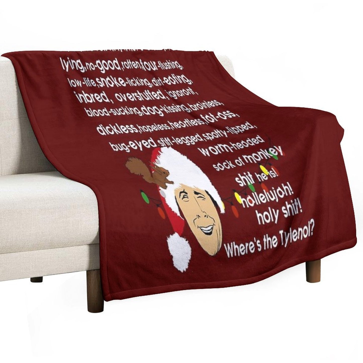 Clark Griswold Rant Gift-ready Throw Blanket