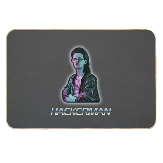 SALE Kung Fury - Hackerman Design  Toxin-Free Bath Mat