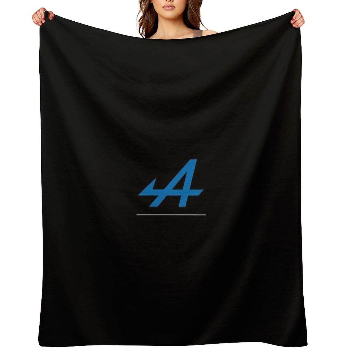 Alpine Car Logo Premium Throw Blanket