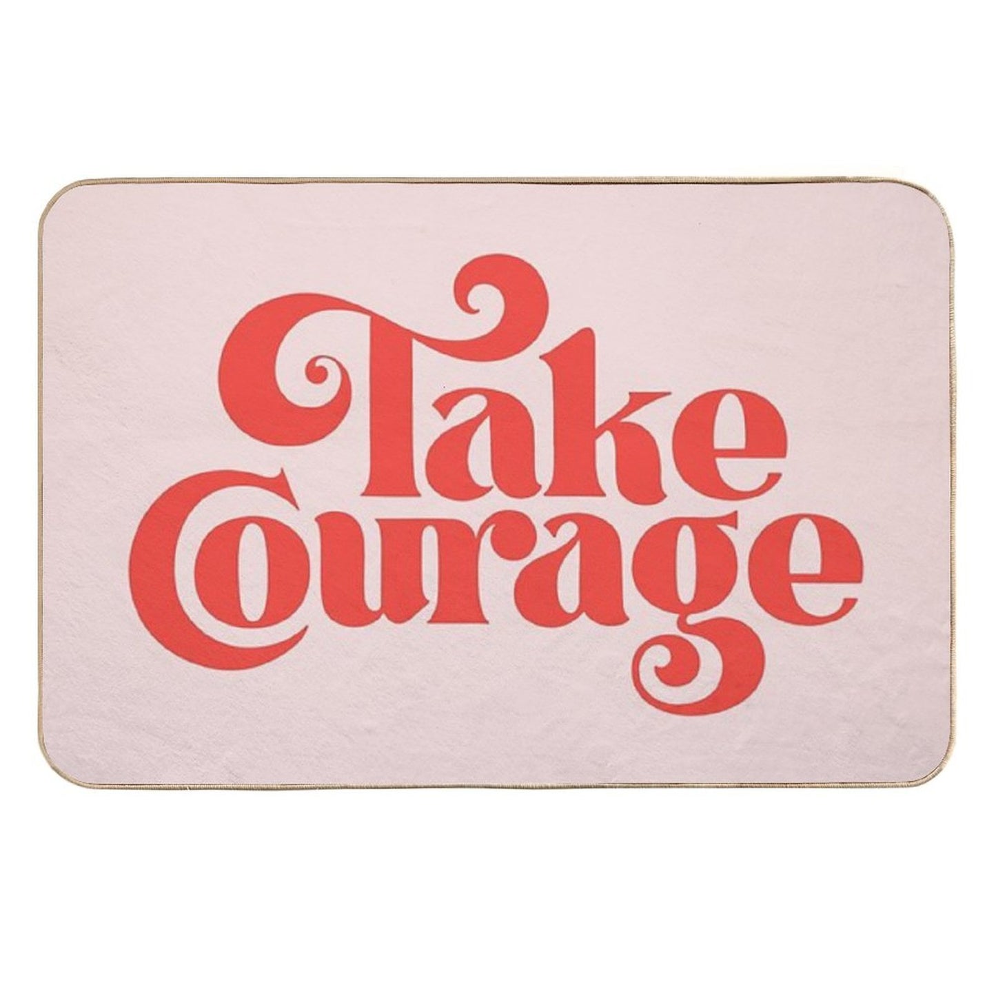 Take Courage Rapid-Drying Bath Mat