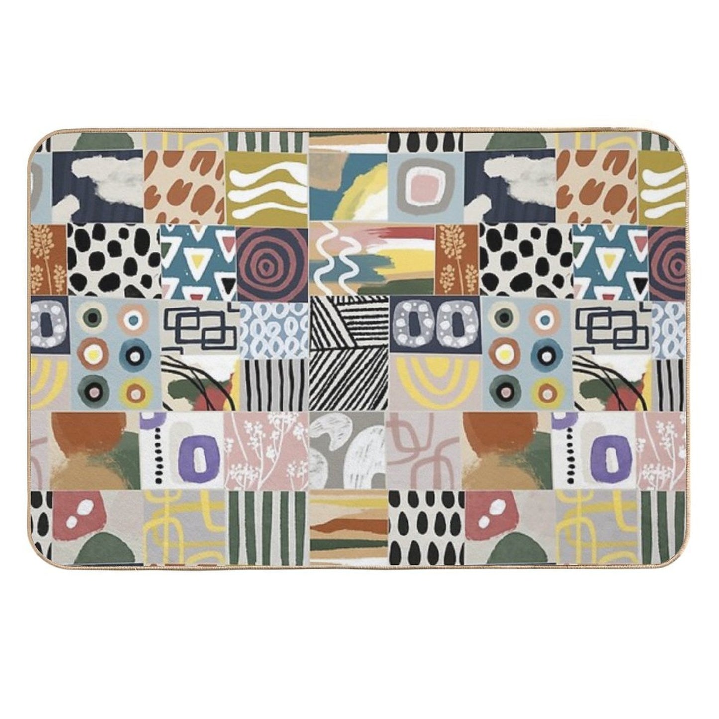 Afrika Art Design Long-Lasting Bath Mat