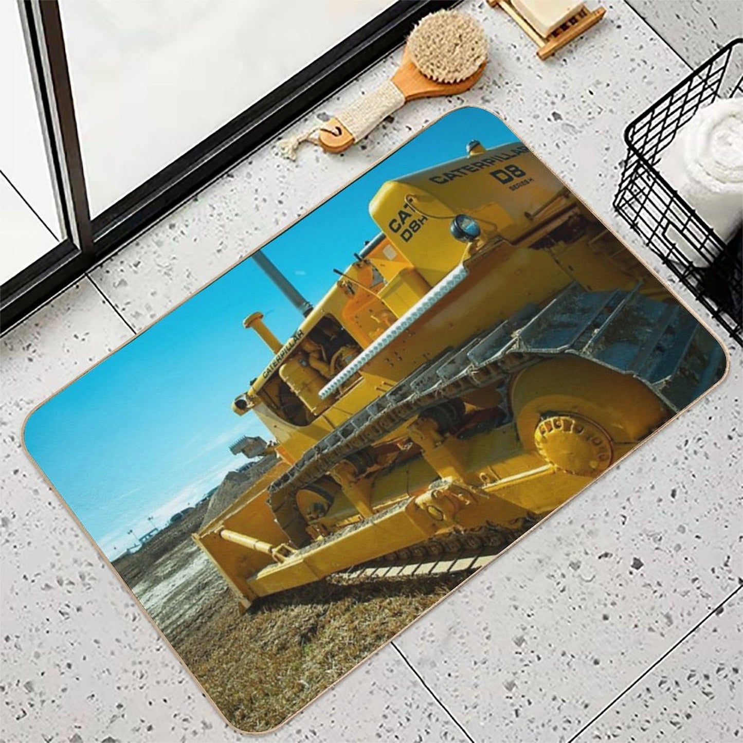 Dozer D8h Easy To Clean Bath Mat