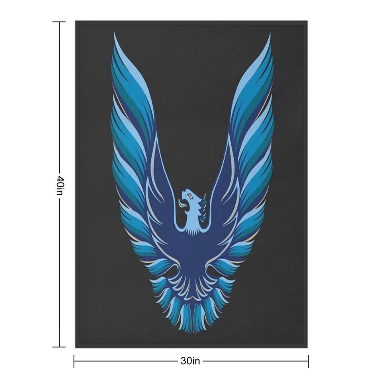 The Firebird Travel-friendly Throw Blanket