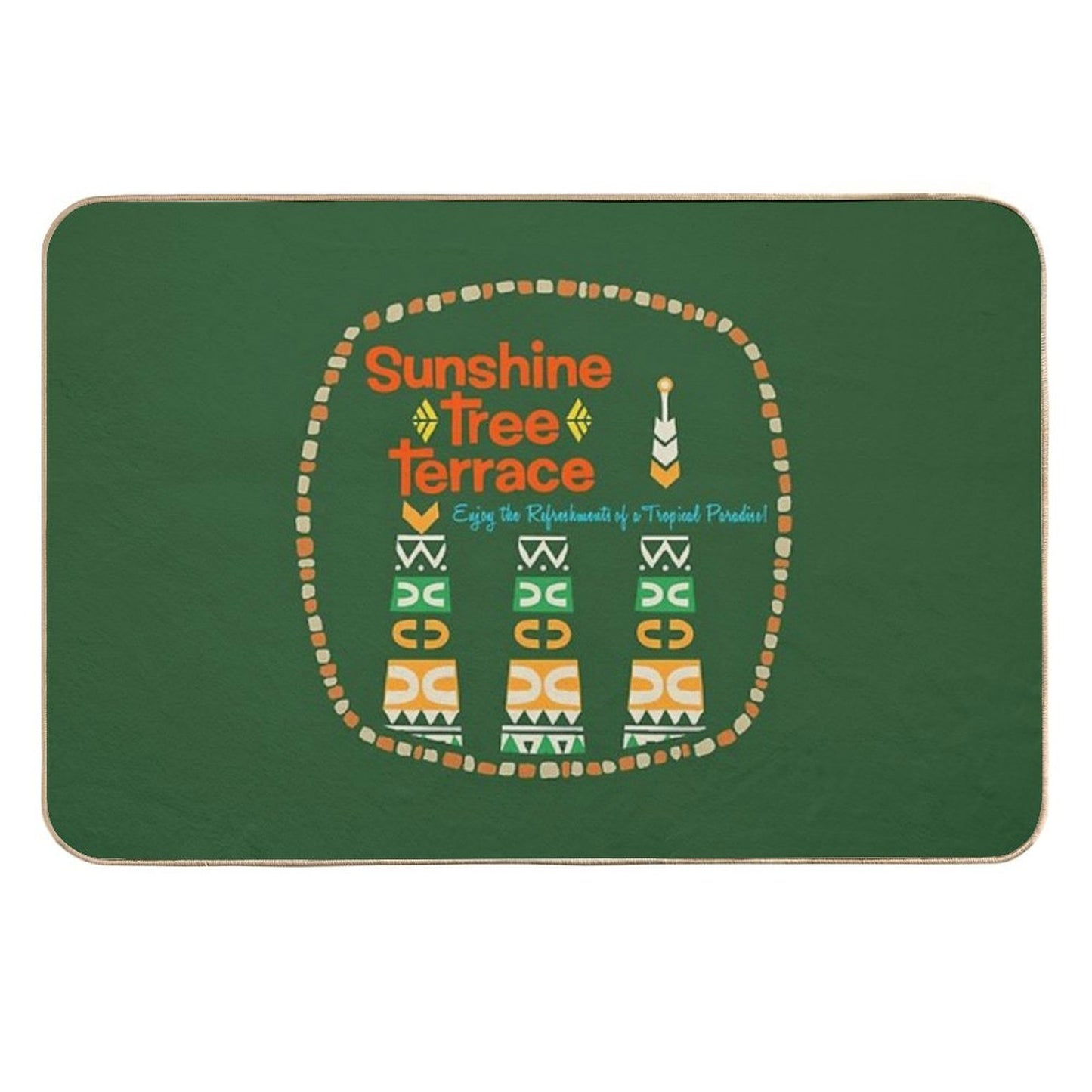 Sunshine Tree Terrace Adventureland Adventureland Absorbent Bath Mat