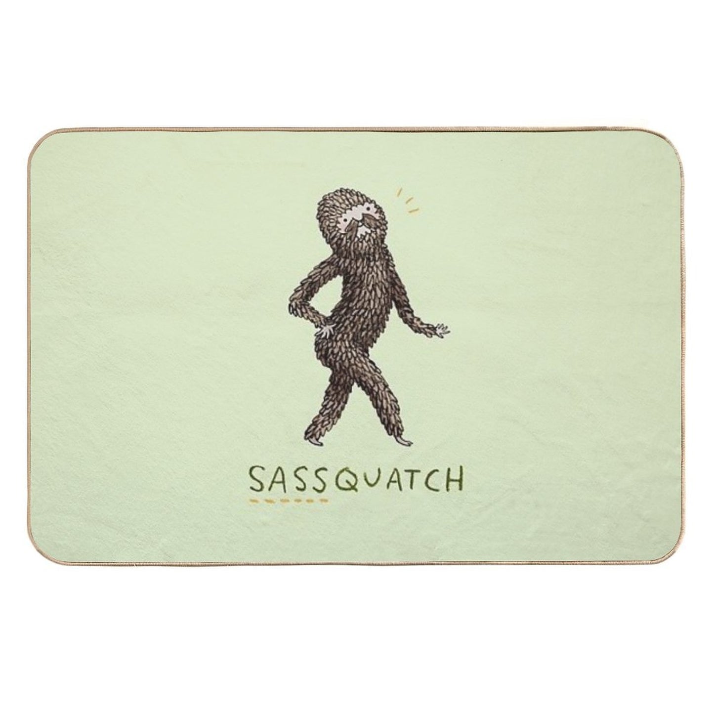 Sassquatch Anti-Trip Bath Mat