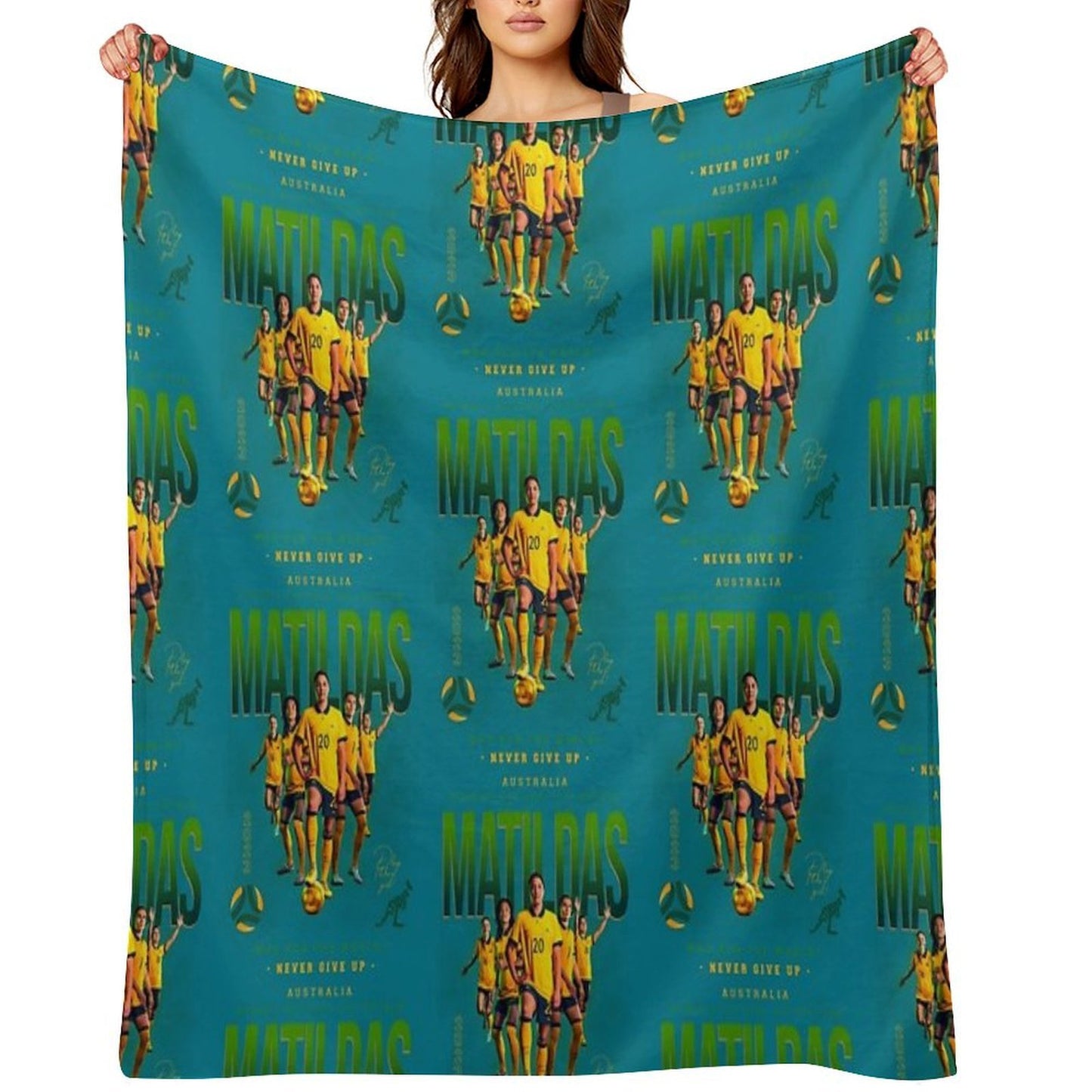 Matildas Anti-pilling Throw Blanket