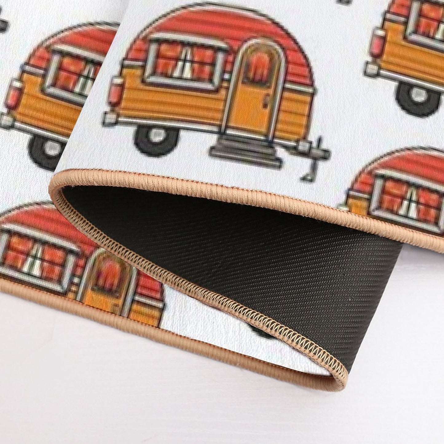 Mini Trailer Easy Maintenance Bath Mat