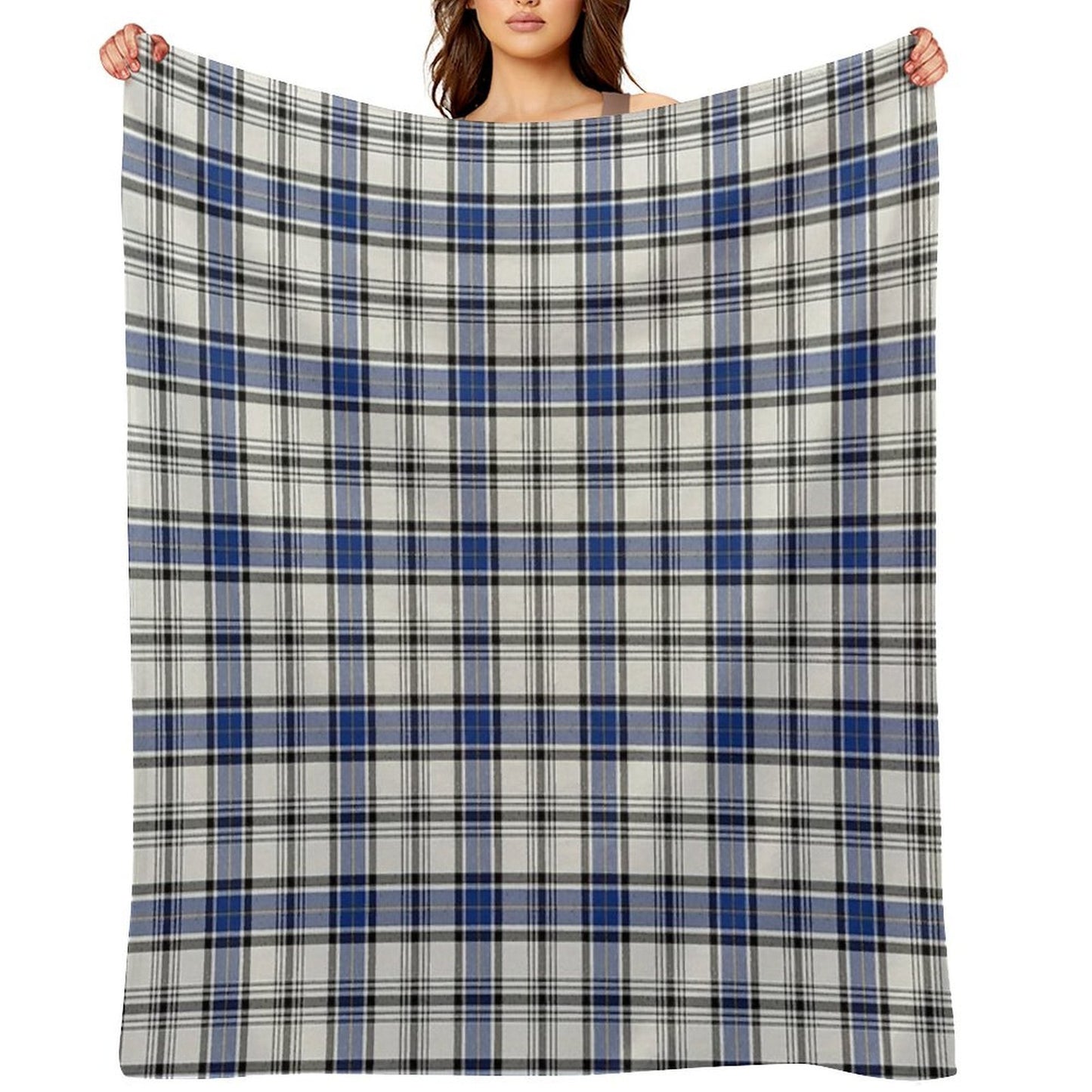 Clan Hannay Tartan Scotland Scottish Easy Care Throw Blanket