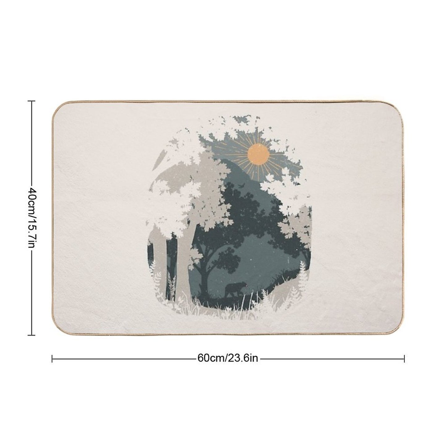 Spotted A Bear Toxin-Free Bath Mat