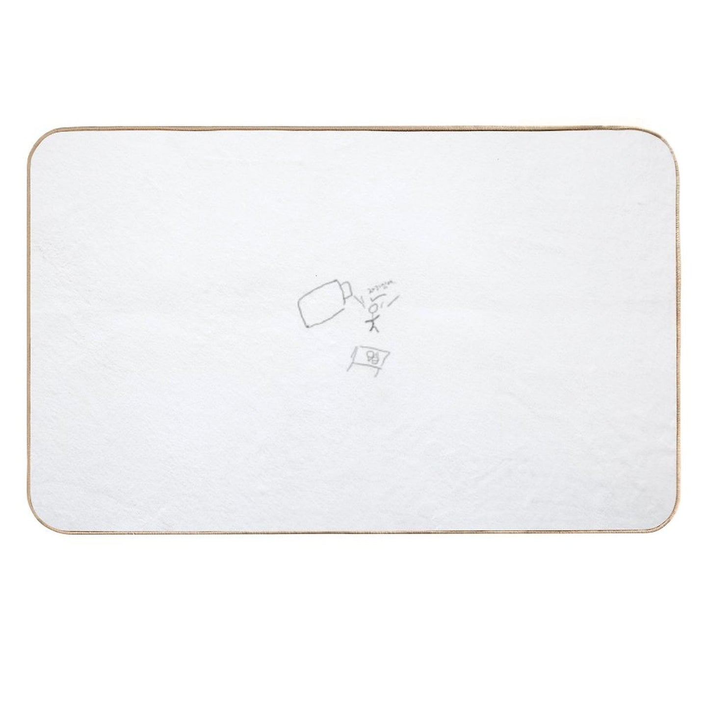 A Person Who Don’t Want to Go to Sleep. Easy Maintenance Bath Mat
