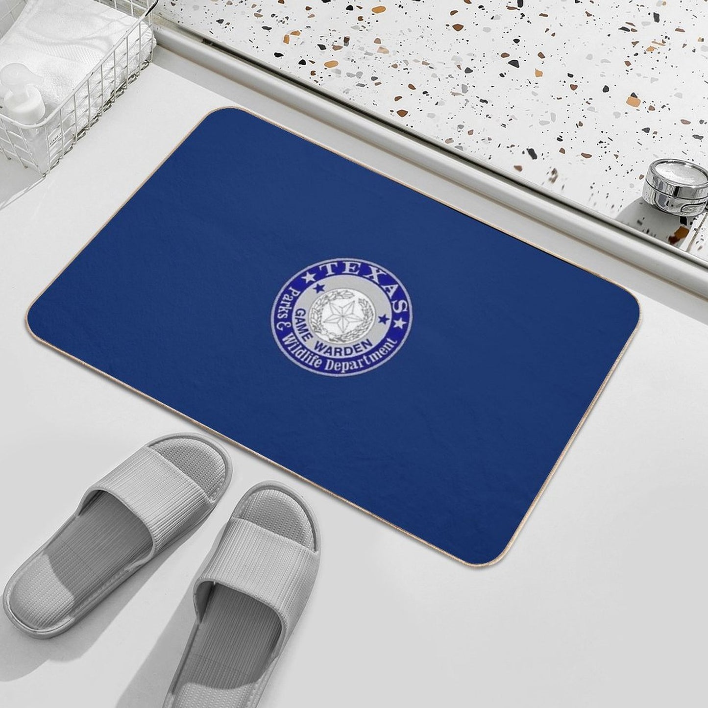 Texas Game Warden High-Traffic Bath Mat