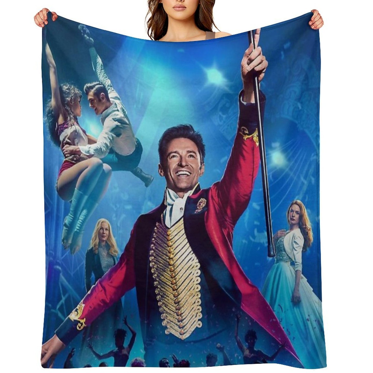 Copy of The Greatest Showman Travel-friendly Throw Blanket
