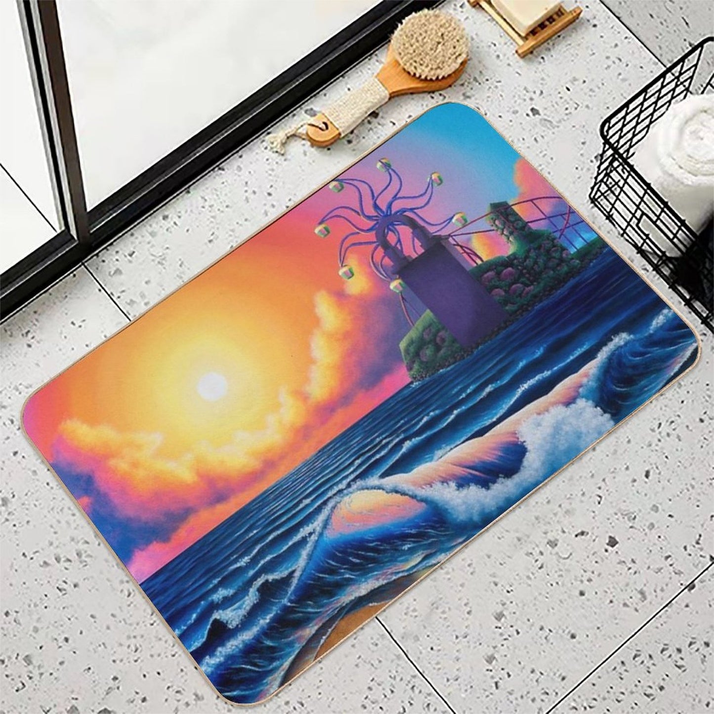 Sirena Beach Rapid-Drying Bath Mat