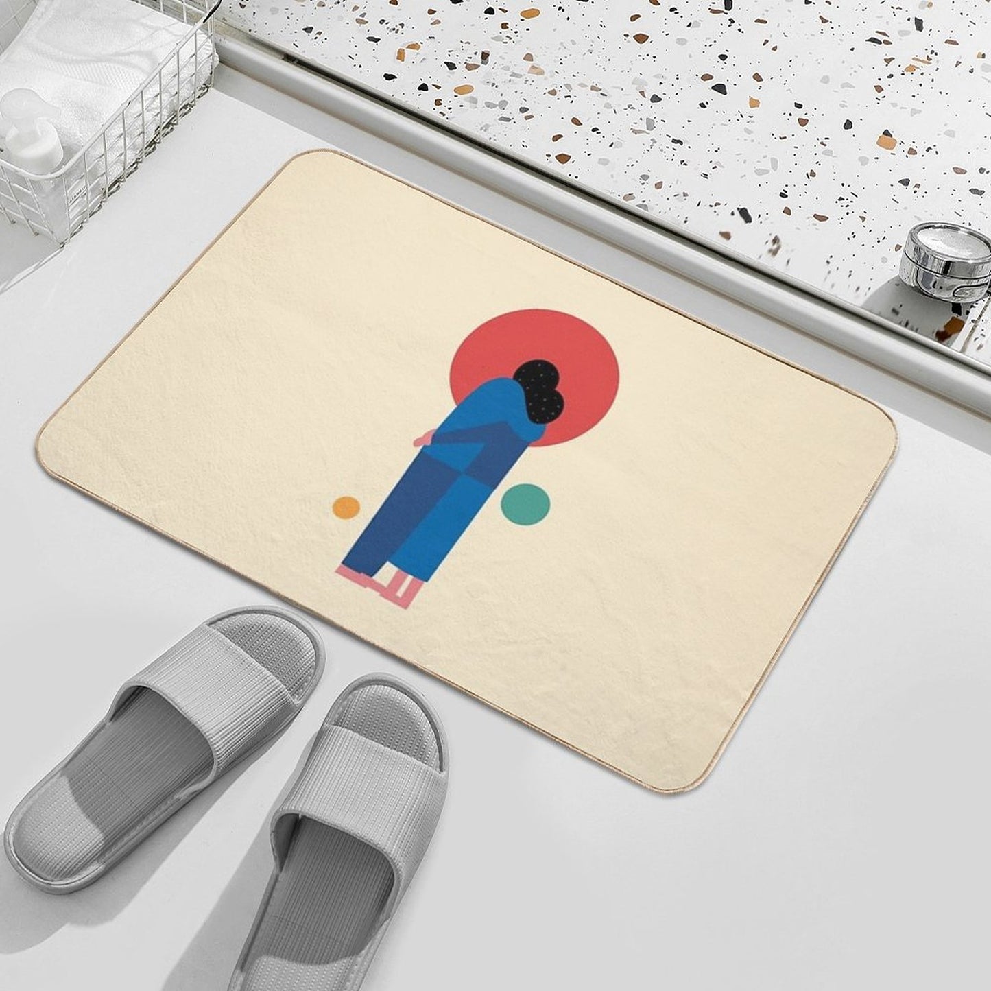 A Moment Anti-Trip Bath Mat