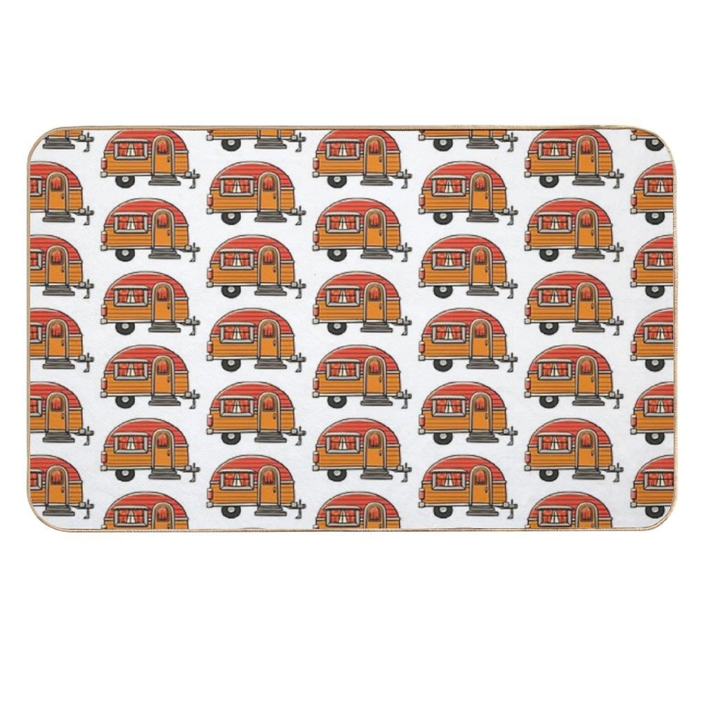 Mini Trailer Easy Maintenance Bath Mat