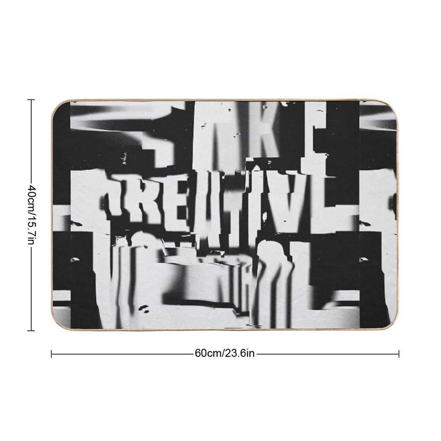Creative Control Anti-Trip Bath Mat