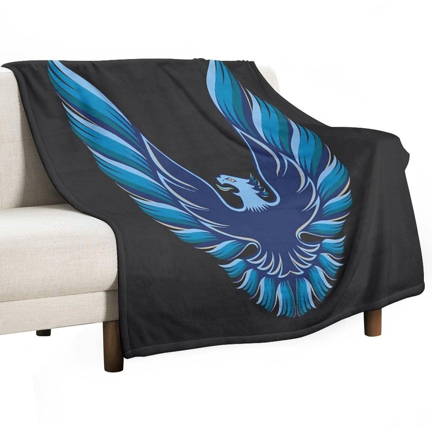 The Firebird Travel-friendly Throw Blanket