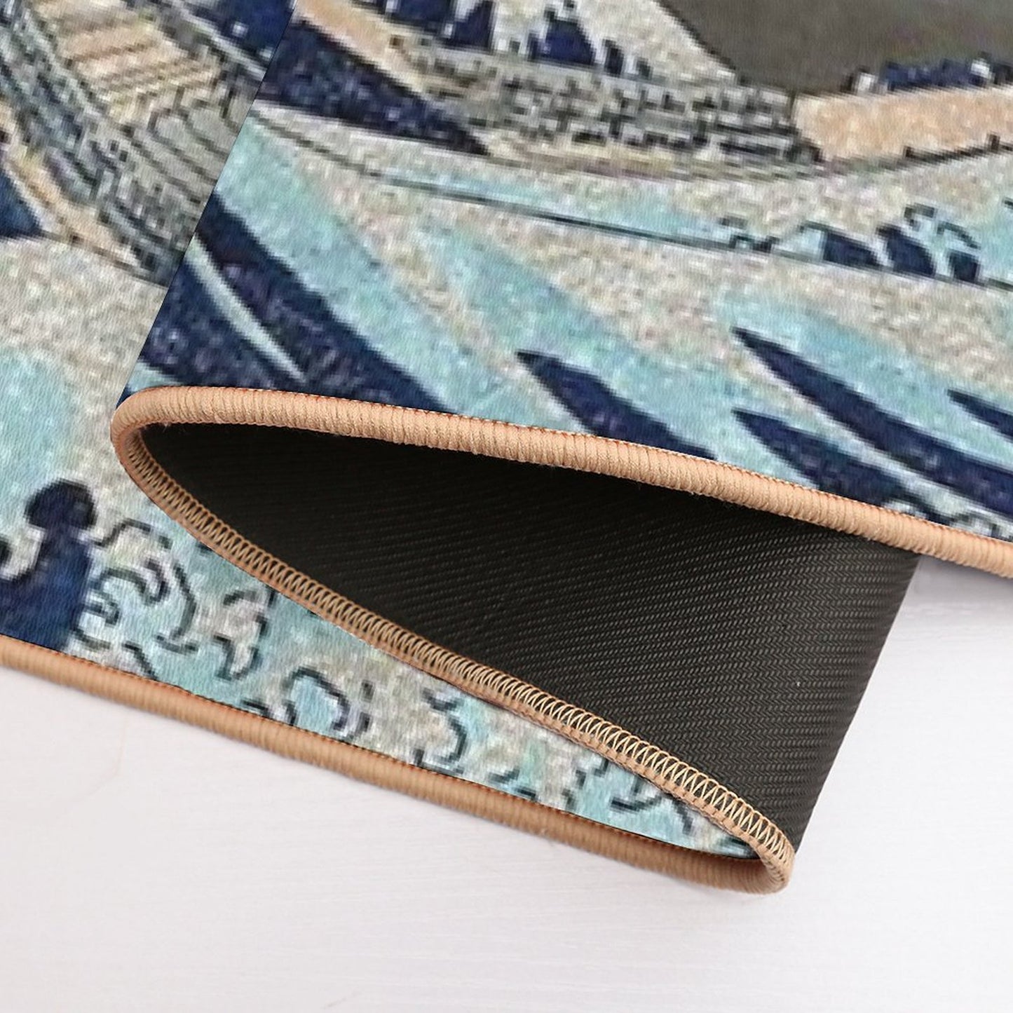 The Great Glitter Wave Stain-Proof Bath Mat