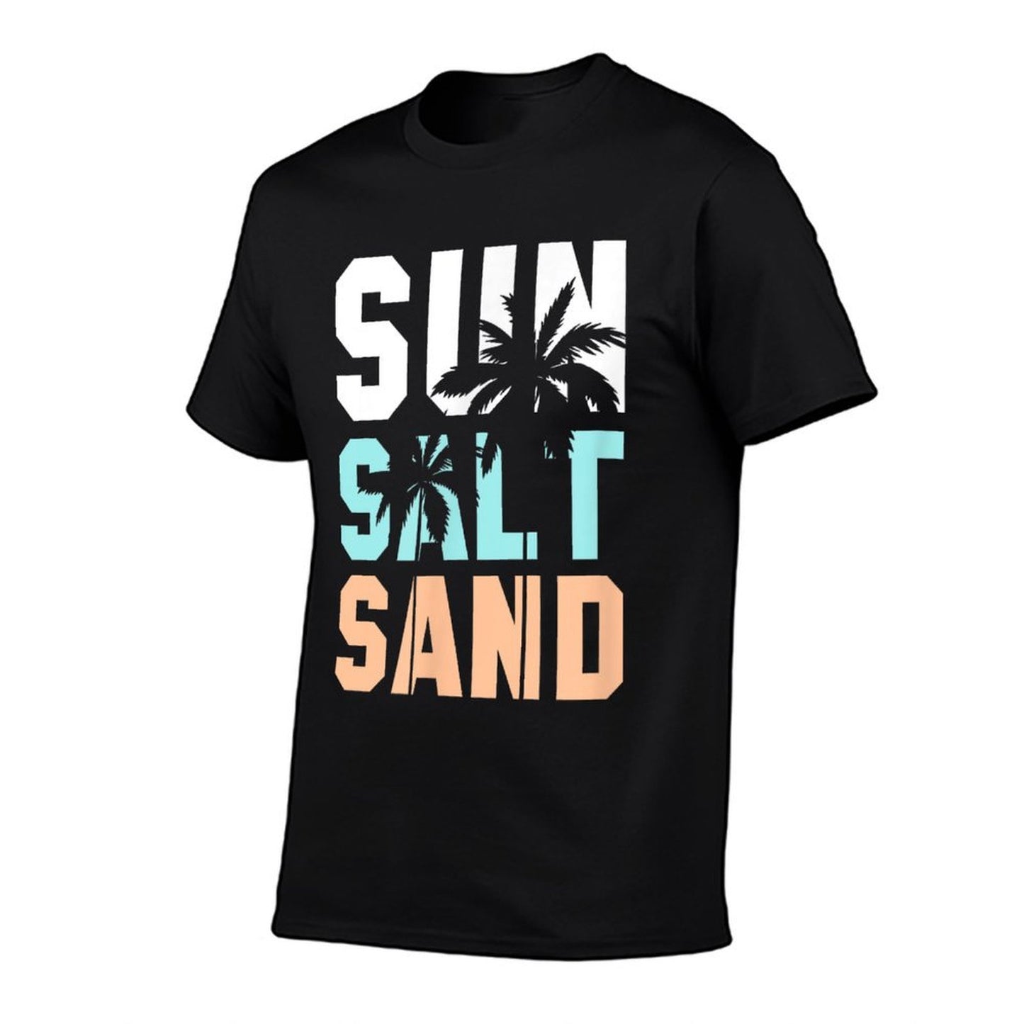 Life Is Better at The Beach, Vacation, Sun, Salt, Sand Trendy Pattern T-Shirt