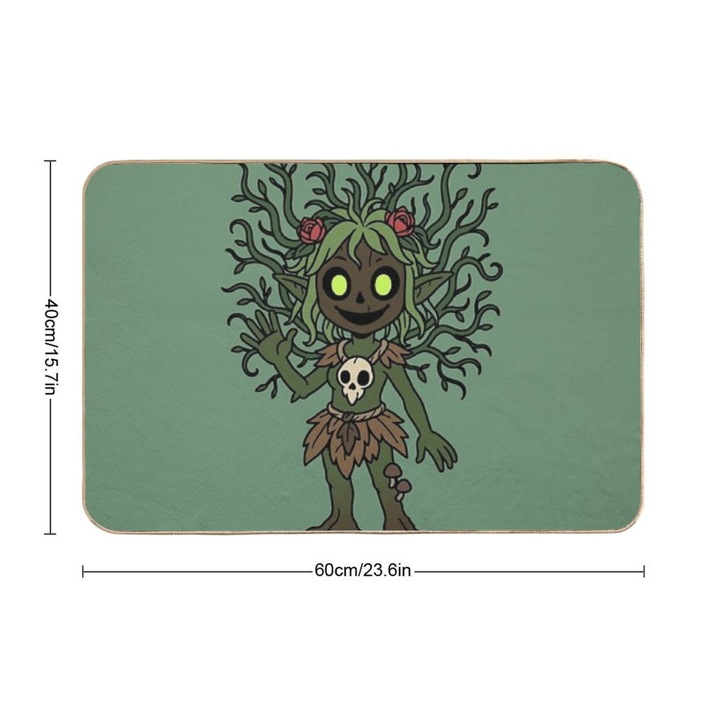 Spriggs Fade-Resistant Bath Mat