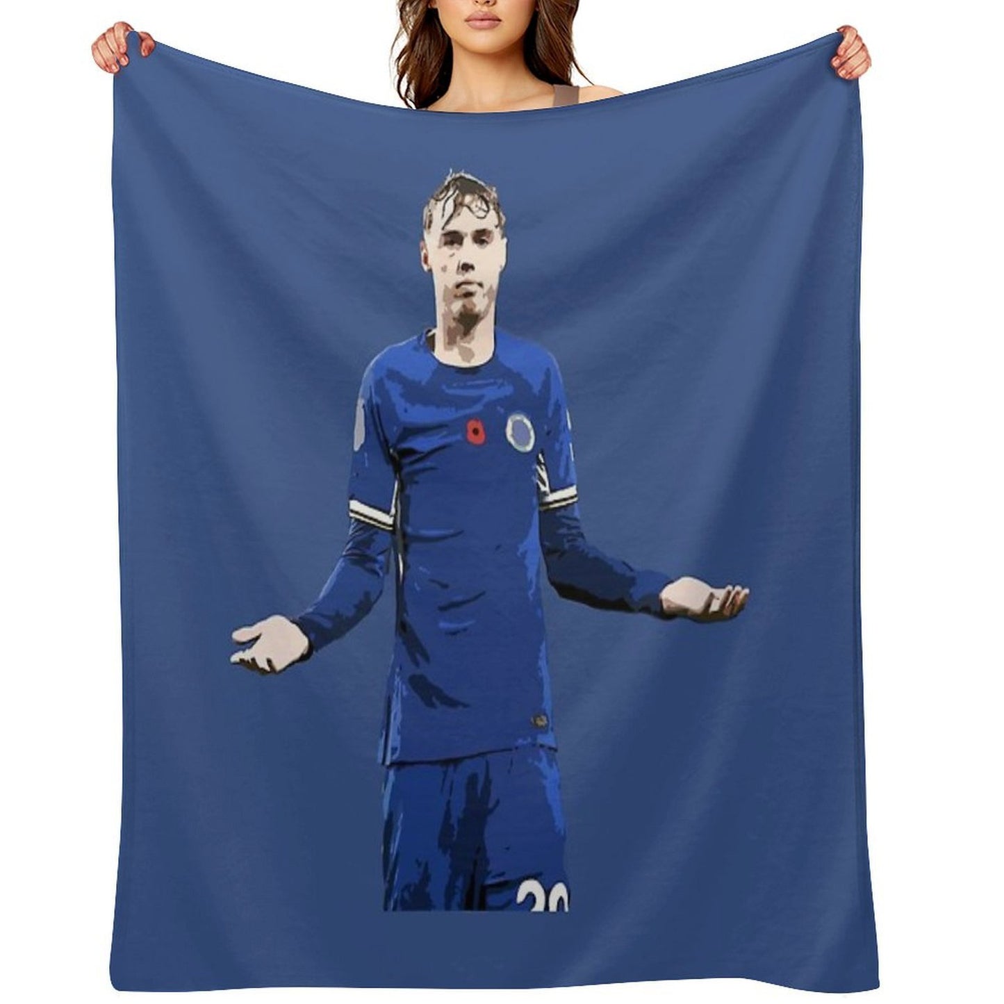 Cole Palmer Wrinkle-free Throw Blanket