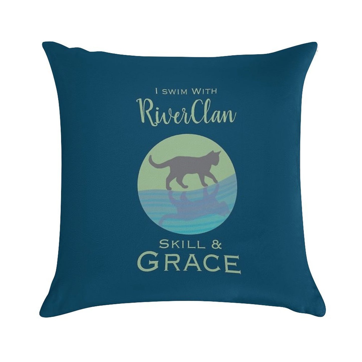 RiverClan Pride Soft Easy Maintenance Throw Pillow