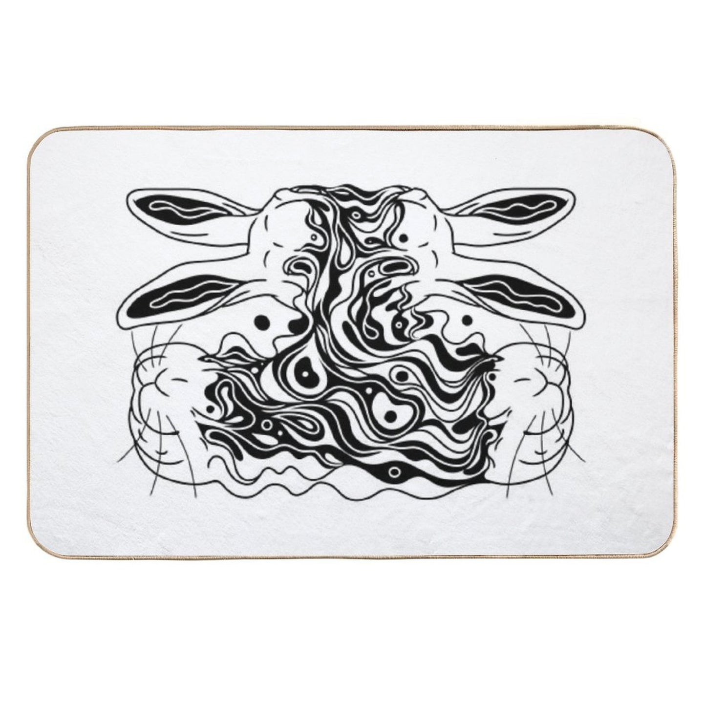 Lebre Duo Durable Bath Mat